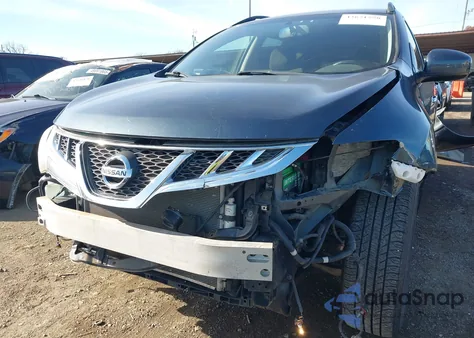 2013 Nissan Murano Sv z USA, uszkodzony, nr VIN JN8AZ1MW1DW307411